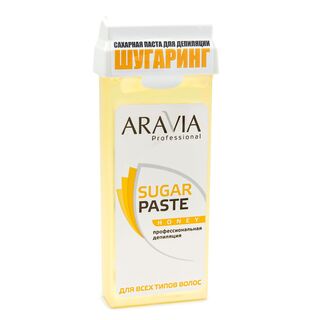 ARAVIA Professional Сахарная паста для шугаринга в картридже "Медовая" очень мягкой консистенции 150г/20