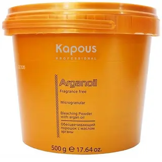 Обесцвечивающий порошок с маслом арганы для волос серии "Arganoil" 750 гр