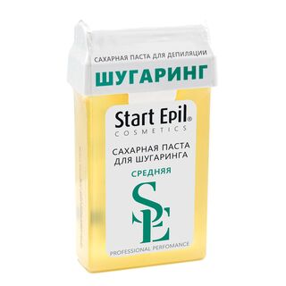"Start Epil" Паста для депиляции в картридже "Средняя", 100гр/20