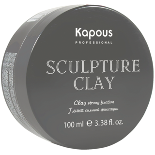 KAPOUS Глина для укладки волос нормальной фиксации "Sculpture Clay" серии "Styling" 100мл
