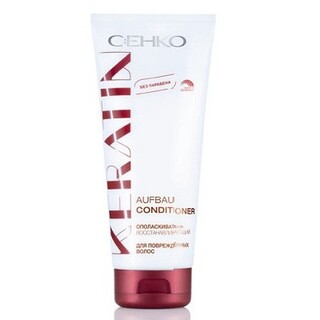 С:ЕНКО KERATIN Aufbau Conditioner Ополаскиватель восстанавливающий для повреждённых волос, 200 мл.