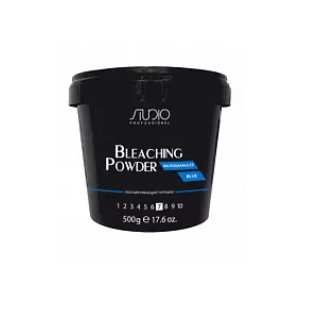 Обесцвечивающий порошок для волос "Microgranules Blue" 500 г линии Studio Professional