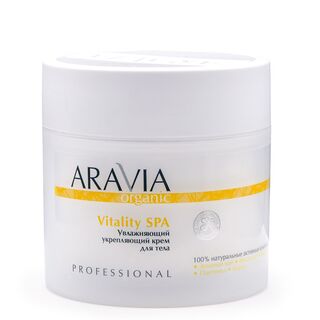 ARAVIA Organic Увлажняющий укрепляющий крем для тела Vitality SPA, 300мл/8