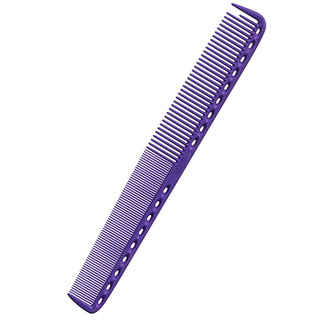 Расческа YS 335 белая 215мм длинная комб,кор.зуб (рельефный обушок) для длинных волос