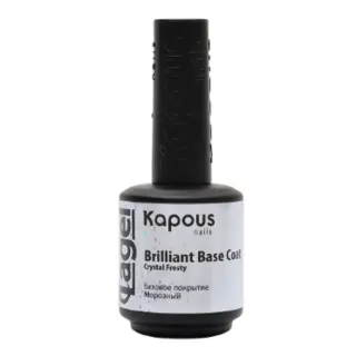 2913 Базовое покрытие Морозный "Brilliant Base Coat Crystal Frosty" "Lagel" 15 мл