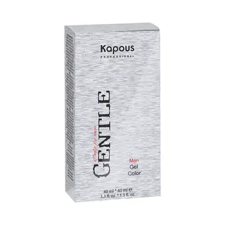 3 Гель-краска д/мужчин "Gentlemen" 40мл+40мл KAPOUS