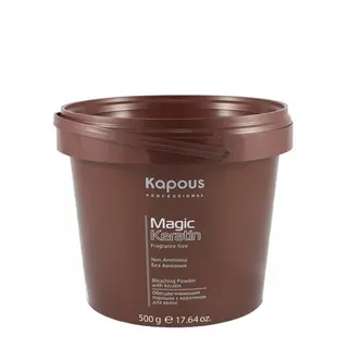 Обесцвечивающий порошок с кератином для волос "Non Ammonia" серии Magic Keratin 500 гр
