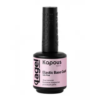 2764 Эластичное базовое покрытие Розовый шелк "Elastic Base Coat Silk Pink" "Lagel" 15 мл