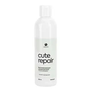 Восстанавливающий шампунь для волос ADRICOCO CUTE REPAIR с морским коллагеном, 250 мл
