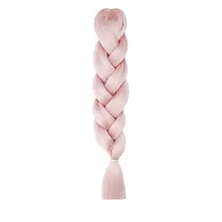 К4 канекалон 2 Braids (1,3 м 100гр) Пастельный розовый