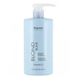 Шампунь освежающий оттенков блонд 750 мл Blond Bar KAPOUS